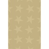 Бумага упаковочная Stewo KR Gleam Star, 0.7 x 1.5 м, золотая Золотые звезды-1